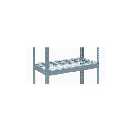 Global Equipment Additional Shelf Level Boltless Wire Deck 36"Wx18"D, 1500 lbs. Capacity, GRY 601915C